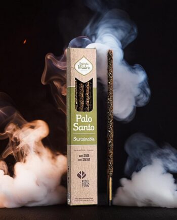 Palo Santo ja salvei viirukid taimeosakestega